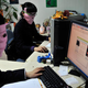 Illustration for article titled Chinas Radiation Masks Sure Make Computer Work Interesting